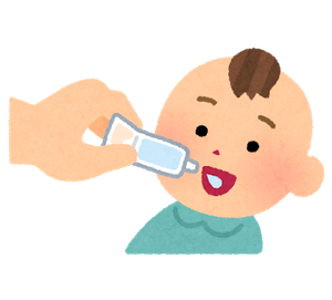 경구용 백신 일러스트