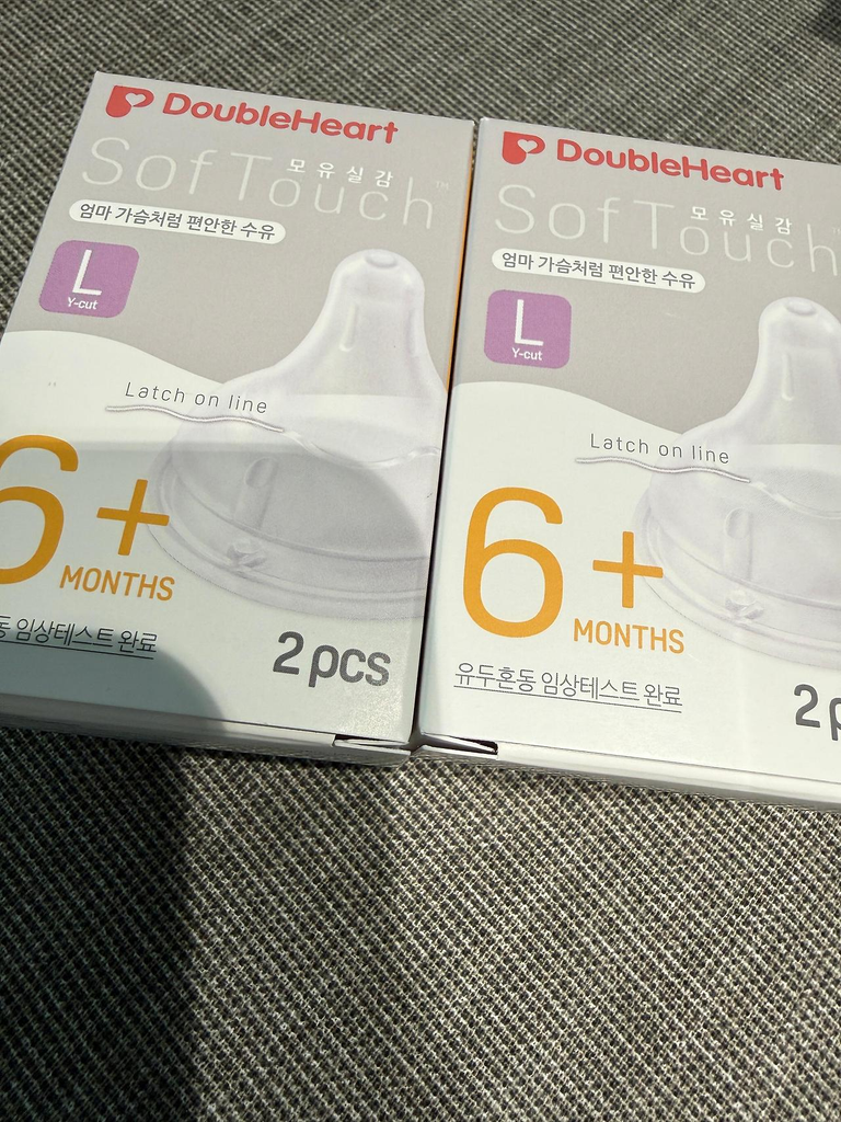 더블하트 젖꼭지 L사이즈 사진